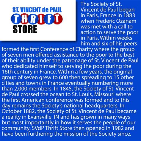 Find Your Local St. Vincent de Paul Chapter .
